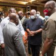 President Akufo-Addo and Former president John Mahama in peace agreement