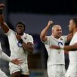 Late show: England celebrate their dramatic Six Nations win over France