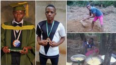 University graduate with first-class in mathematics turns cassava farmer to make ends meet