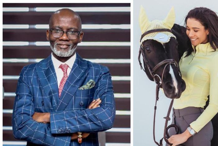 Gabby and his daughter