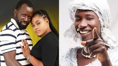 Joyce Blessing and husband, and Cecelia Marfo