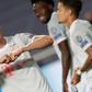 Robert Lewandowski celebrates scoring Bayern Munich's sixth goal in the 8-2 thrashing of Barcelona in Lisbon last August