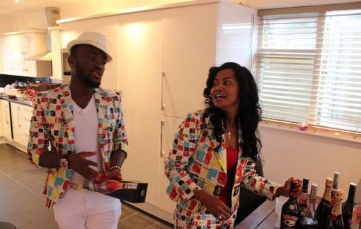 Nana Ama McBrown and husband Maxwell Mensah