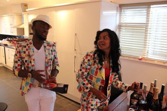 Nana Ama McBrown and husband Maxwell Mensah