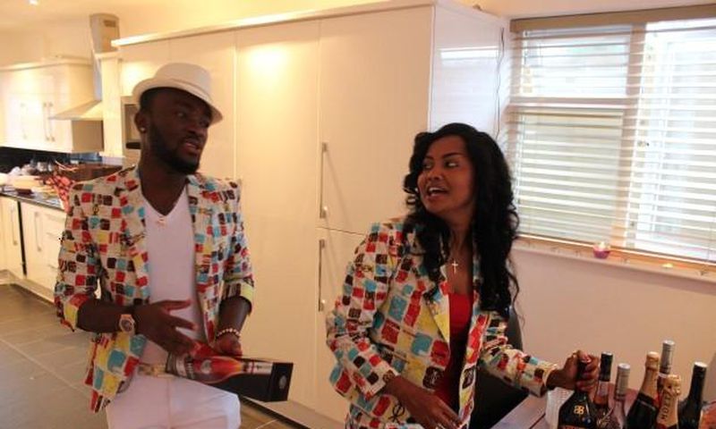 Nana Ama McBrown and husband Maxwell Mensah