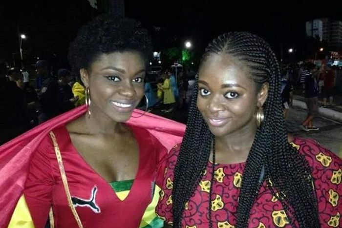 Becca and Jackie Appiah