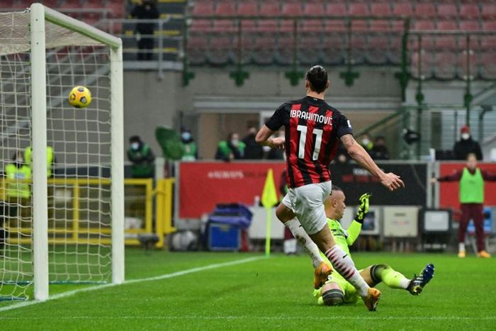 AC Milan forward Zlatan Ibrahimovic got his 500th club goal against Crotone