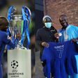 Ghanaian presents customised smock to N’Golo Kante after Chelsea’s Champions League victory