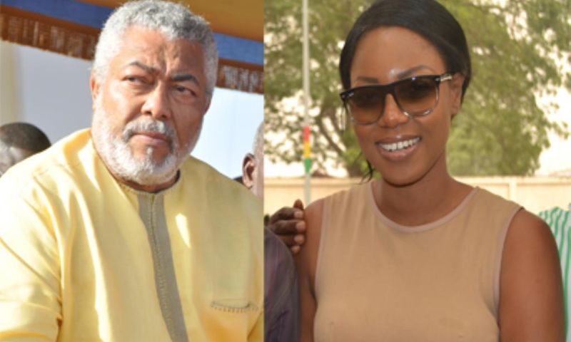 Yvonne Nelson and JJ Rawlings