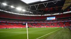 Wembley stadium will host a crowd of 8,000 for the League Cup final between Manchester City and Tottenham on April 25