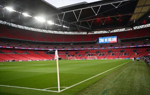 Wembley stadium will host a crowd of 8,000 for the League Cup final between Manchester City and Tottenham on April 25
