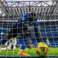 Inter Milan's Belgian forward Romelu Lukaku scored his ninth league goal this season against Cagliari.