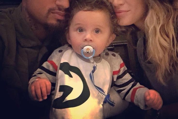 Kevin-Prince Boateng and his wife
