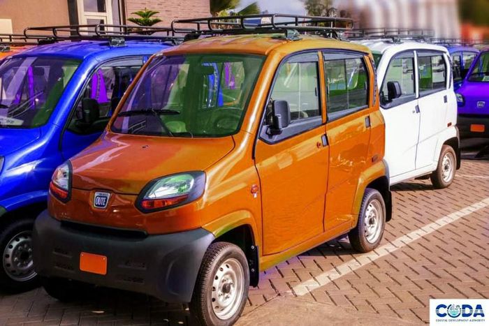 Government unveils quadricycles for ‘okada’ and ‘pragya’ riders