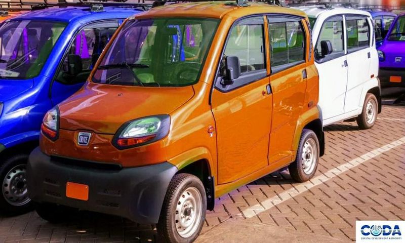Government unveils quadricycles for ‘okada’ and ‘pragya’ riders