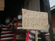 Demonstration at Nkroful