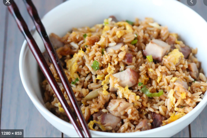 Pork fried rice