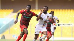 Watch highlights of Kotoko’s goalless draw with Hearts of Oak (Photo credit: 442gh)