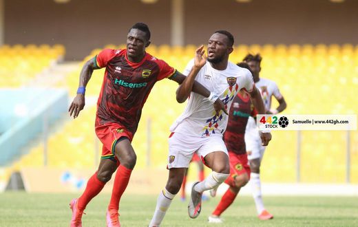Watch highlights of Kotoko’s goalless draw with Hearts of Oak (Photo credit: 442gh)