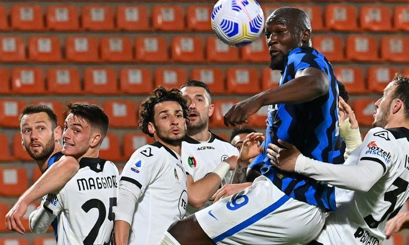 Inter's top scorer Romelu Lukaku has drawn in blank in three consecutive games