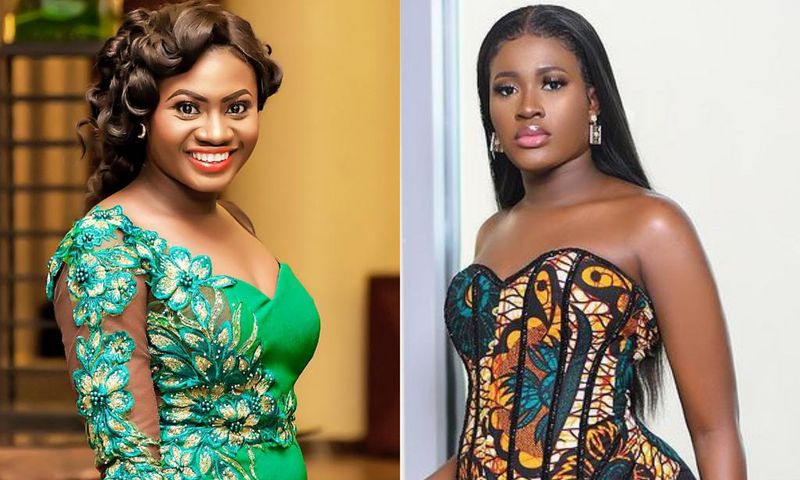 Martha Ankomah and Fella Makafui
