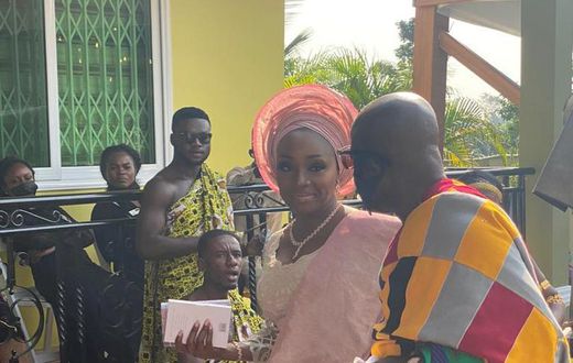 Nana Bediatuo Asante and wife