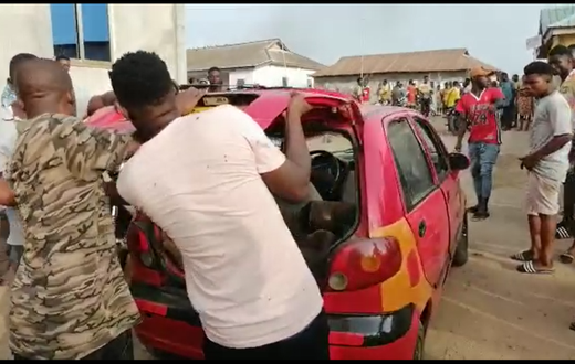 Alleged armed robber lynched at Awutu Senya after snatching okada rider’s motorbike