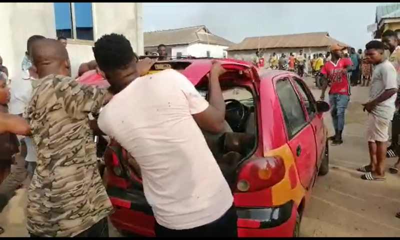 Alleged armed robber lynched at Awutu Senya after snatching okada rider’s motorbike