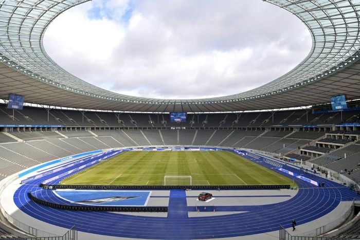 Berlin's Olympic Stadium will host this year's German Cup final without spectators