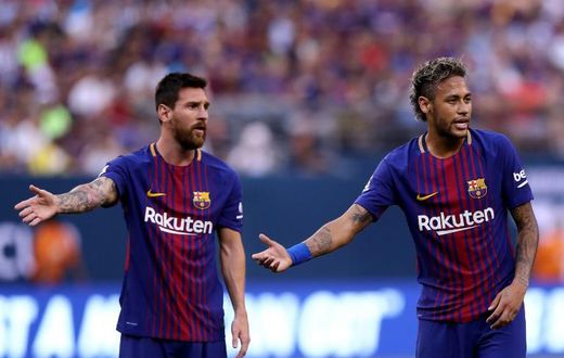 Lionel Messi and Neymar played four seasons together at Barcelona