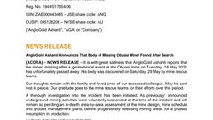Anglogold Ashanti press release