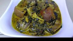 The perfect Ghanaian bitter leaf soup