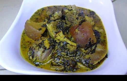 The perfect Ghanaian bitter leaf soup
