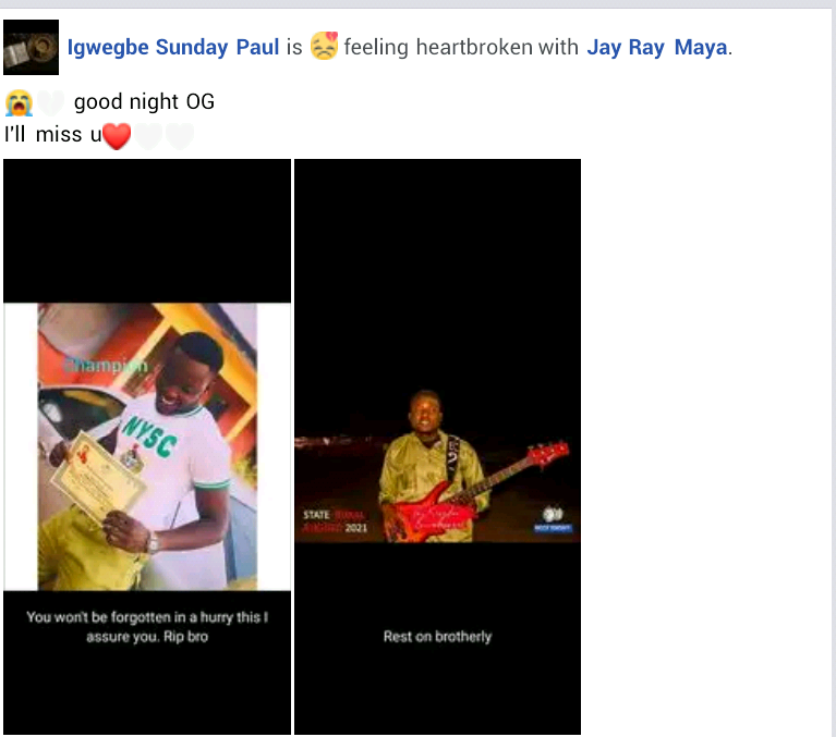 Musician slumps and dies while worshipping God in the church