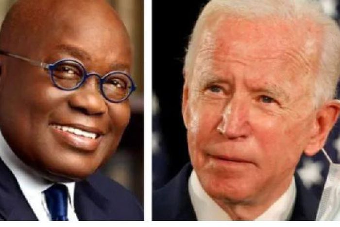 Akufo-Addo and Joe Biden