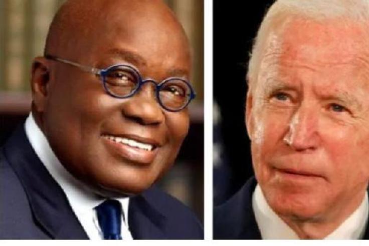 Akufo-Addo and Joe Biden