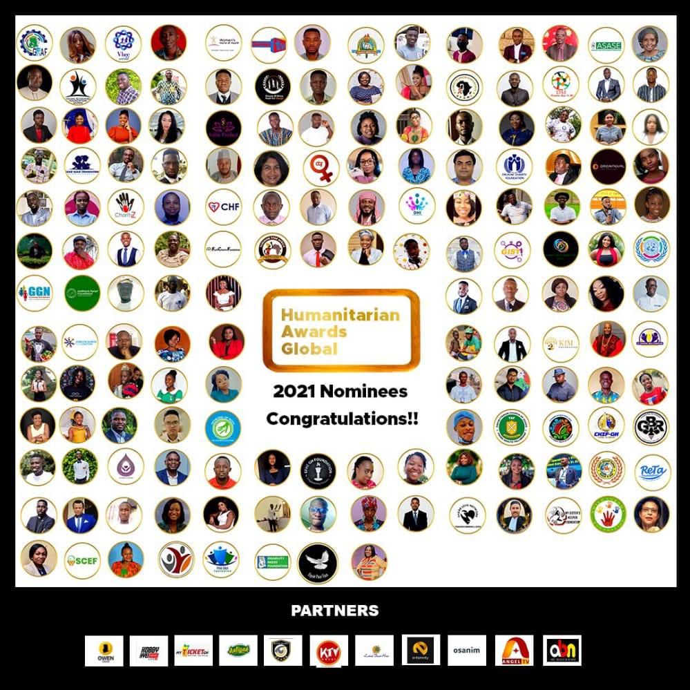 Nominees for Humanitarian Awards Global