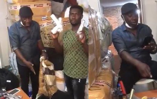 Ghanaian man in Turkey shockingly discovers how guns are smuggled to Ghana (VIDEO)