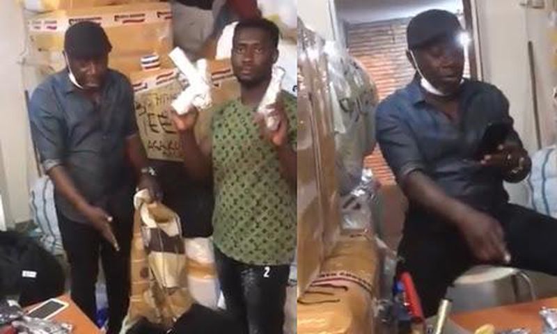 Ghanaian man in Turkey shockingly discovers how guns are smuggled to Ghana (VIDEO)