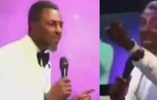 If you fall under the anointing and break anything, you’ll pay – Pastor warns members