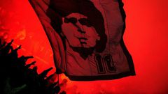 Napoli fans idolised Diego Maradona