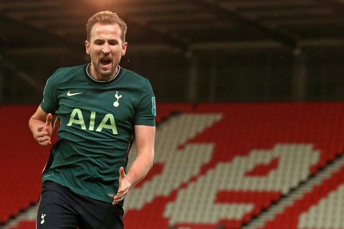 Harry Kane has scored 16 goals in 22 appearances for Spurs this season