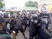 Ghana Police clash with NDC MPs