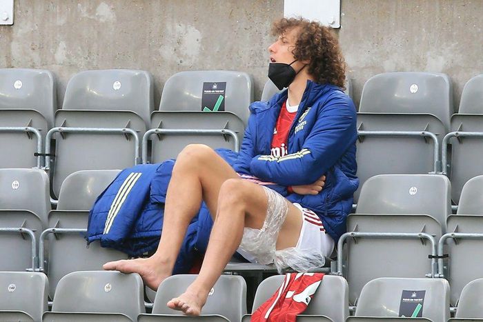 Arsenal's Brazilian defender David Luiz