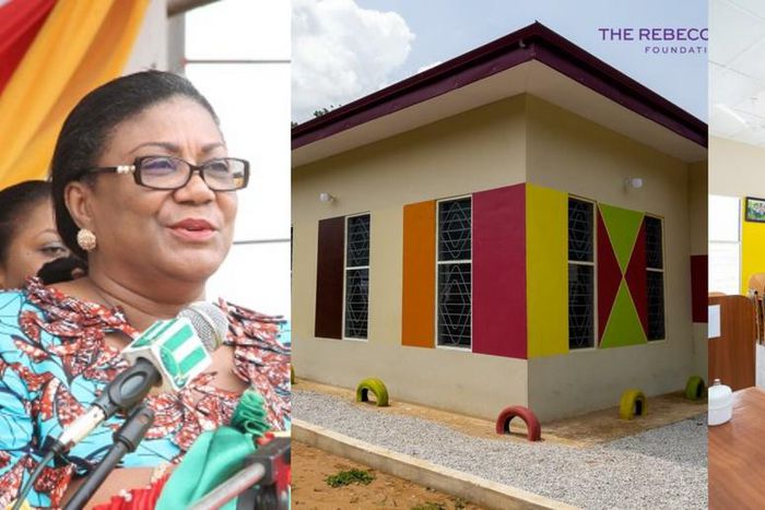 First Lady Rebecca Akufo-Addo builds beautiful library for the people of Kumawu
