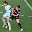Sam Kerr will be hoping to fire Chesea to the win they need to overcome Bayern Munich and reach their first ever women's Champions League final