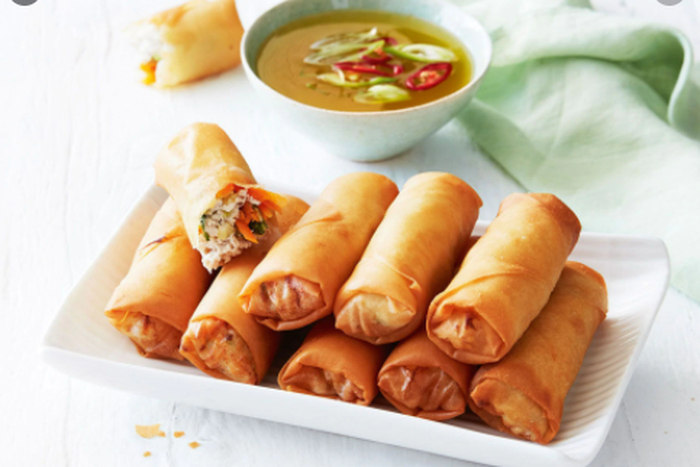 Chicken spring rolls