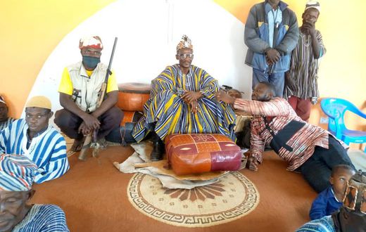 Chiefs sacrifice goat and fowls on Buipe-Tamale road to sack accident-causing spirits