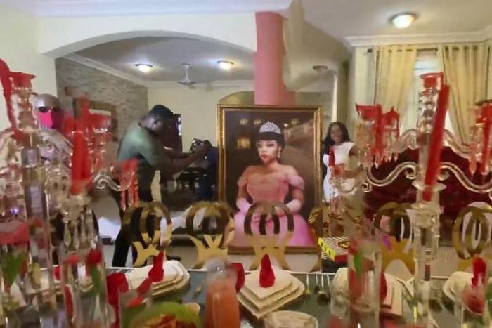 Moesha Boduong's birthday breakfast