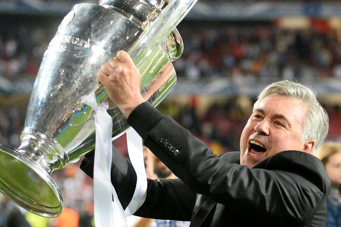 Carlo Ancelotti led Real to their 10th Champions League title when they beat Atletico Madrid in Lisbon, in 2014
